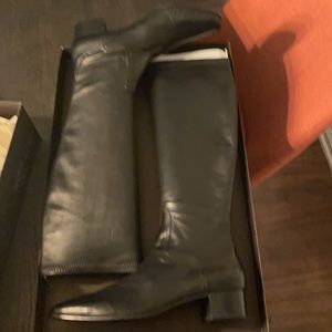 Cole Haan Oriana Tall BLK Strch Nappa boots